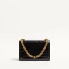 Valentino Garavani Vain Small Shoulder Bag In Crocodile Leather