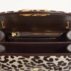 Valentino Garavani Vain Small Shoulder Bag In Pony Effect Calfskin With Animalier Print