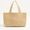 Valentino Garavani Viva Superstar Large Raffia Shopping Bag