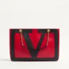 Valentino Garavani Viva Superstar Medium Nappa Leather Shopping Bag