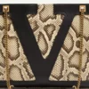 Valentino Garavani Viva Superstar Medium Python Shopping Bag Valentino Garavani Viva Superstar Medium Python Shopping Bag