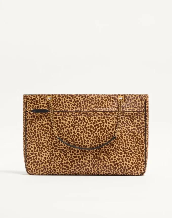 Valentino Garavani Viva Superstar Medium Shopping Bag in Calfskin with Pony Effect