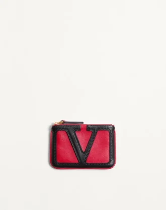 Valentino Garavani Viva Superstar Nappa Leather Key Ring