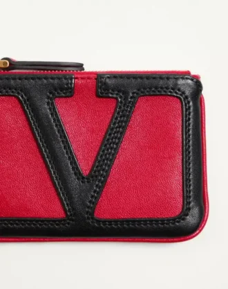 Valentino Garavani Viva Superstar Nappa Leather Key Ring