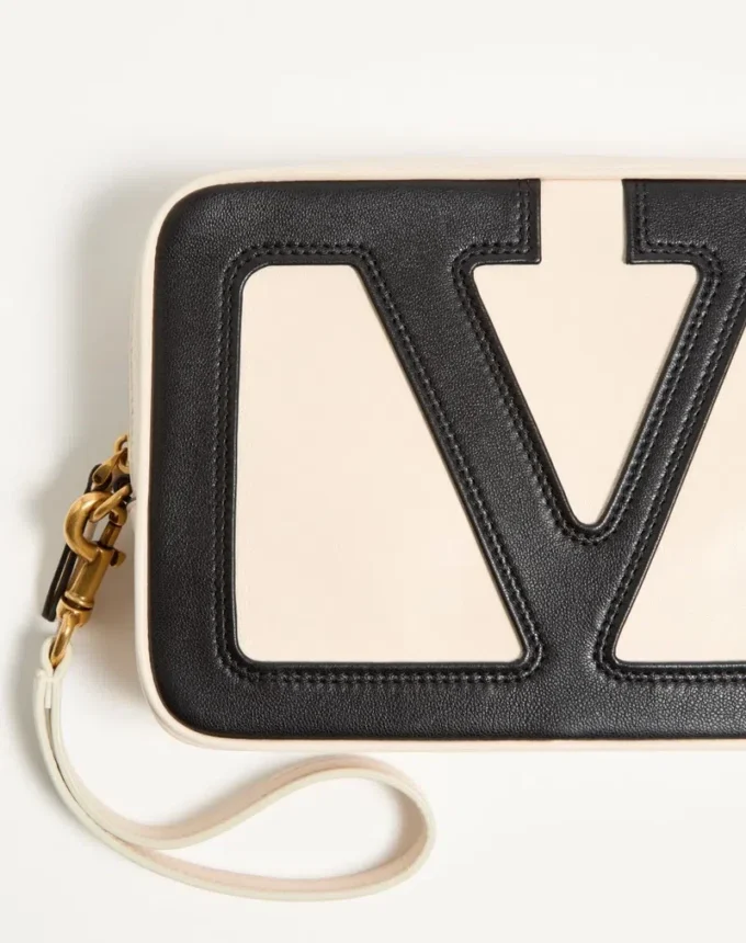 Valentino Garavani Viva Superstar Nappa Leather Pouch