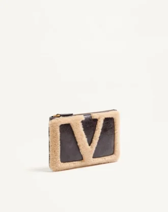 Valentino Garavani Viva Superstar Sheepskin Pouch