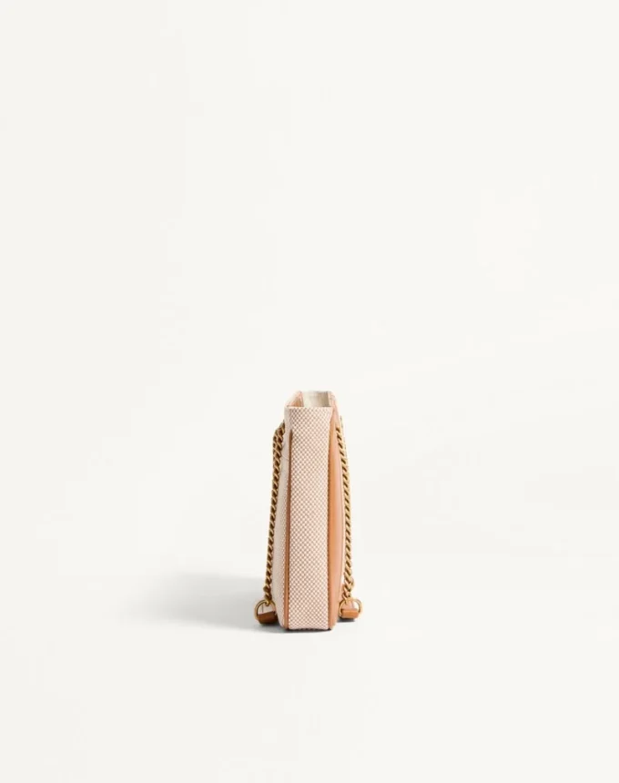 Valentino Garavani Viva Superstar Small Canvas Shopping Bag