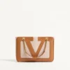 Valentino Garavani Viva Superstar Small Canvas Shopping Bag