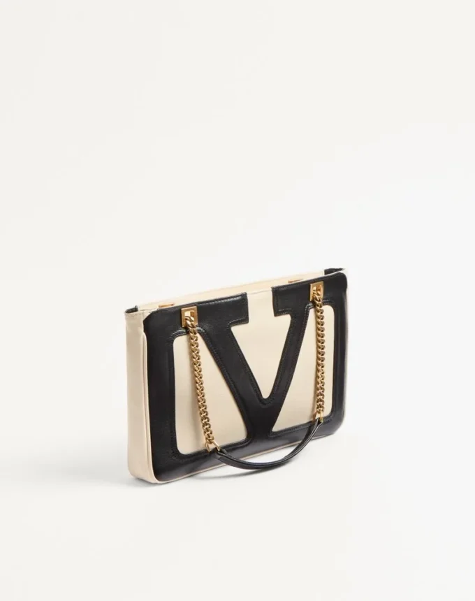 Valentino Garavani Viva Superstar Small Nappa Leather Shopping Bag