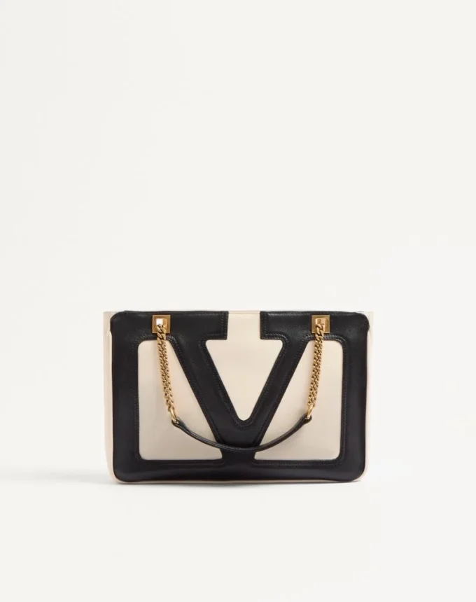 Valentino Garavani Viva Superstar Small Nappa Leather Shopping Bag