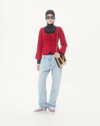 Valentino Garavani Viva Superstar Small Sheepskin Shopping Bag