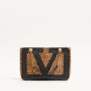 Valentino Garavani Viva Superstar small shopping bag in pony-effect calfskin