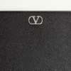 Valentino Garavani Vlogo Signature Grainy Calfskin Pouch