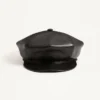 Valentino Garavani Vlogo Signature Leather Cap