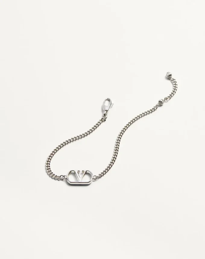 Valentino Garavani Vlogo Signature Metal Bracelet