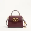 Valentino Garavani Vsling Small Handbag In Grainy Calfskin With Jewel Logo Valentino Garavani Vsling Small Handbag In Grainy Calfskin With Jewel Logo