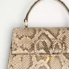 Valentino Garavani Vsling Small Python Handbag