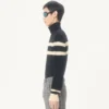 Valentino High-Neck Wool Sweater With Vlogo Embroidery