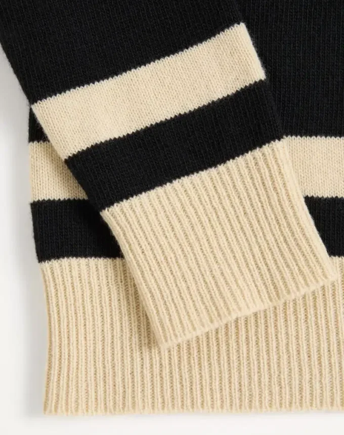 Valentino High-Neck Wool Sweater With Vlogo Embroidery
