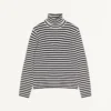 Valentino High-Neck Wool Sweater With Vlogo Patch