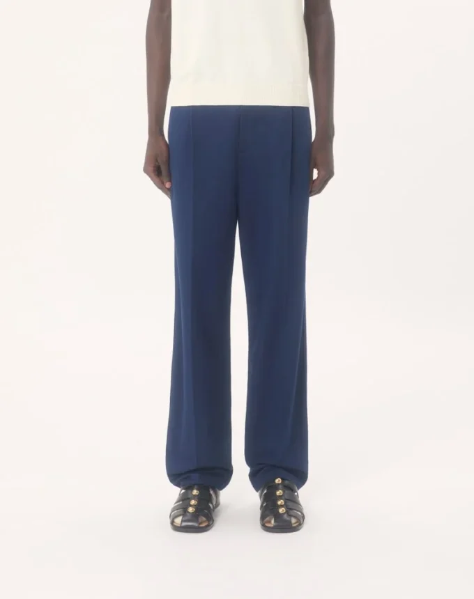 Valentino Pants in Cotton Gabardine