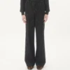 Valentino Pinstripe Trousers In Wool And Silk Valentino Pinstripe Trousers In Wool And Silk
