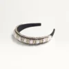 Valentino Wool And Silk Headband With Embroidery