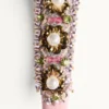 Valentino Wool And Silk Headband With Embroidery