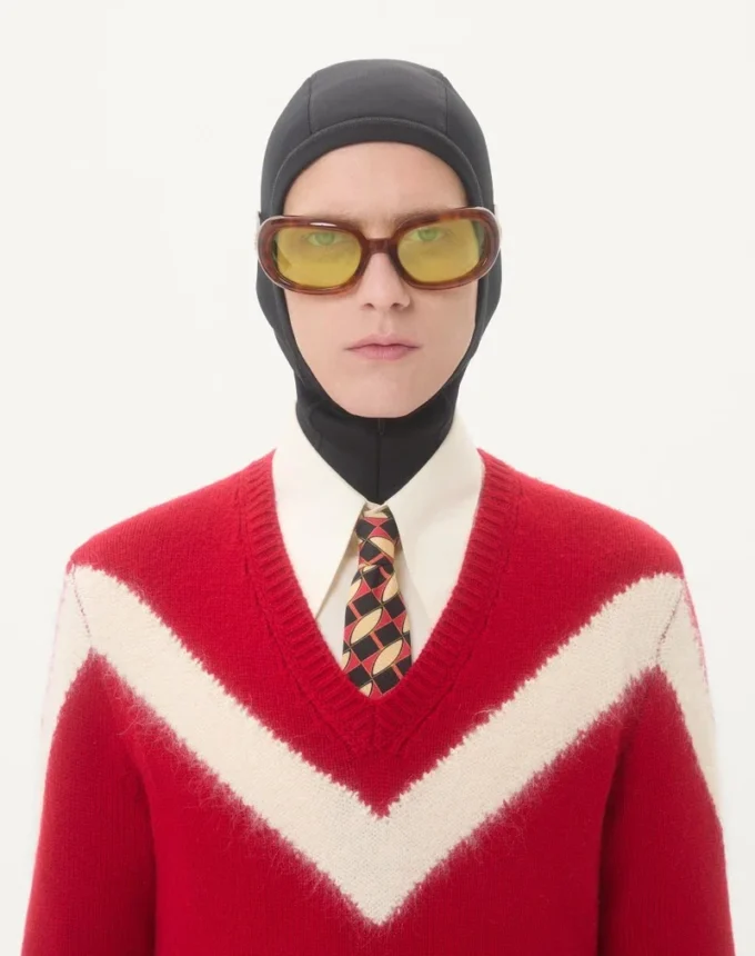 Valentino Wool Jumper With VLogo Bow At The Back