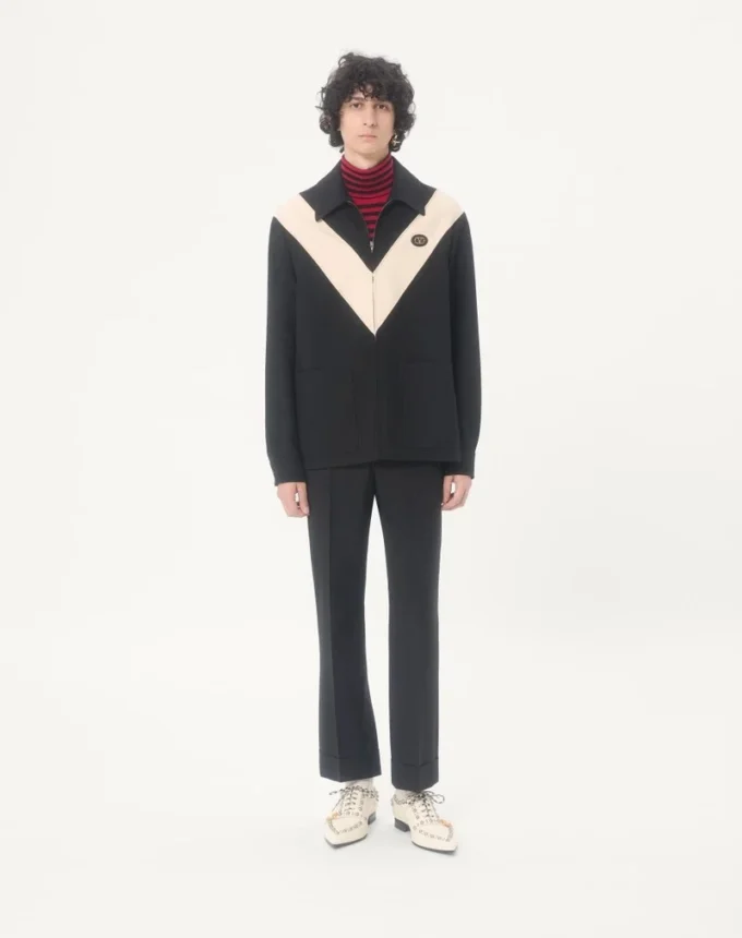 Valentino Wool Pants with Cuffs Valentino Wool Pants with Cuffs