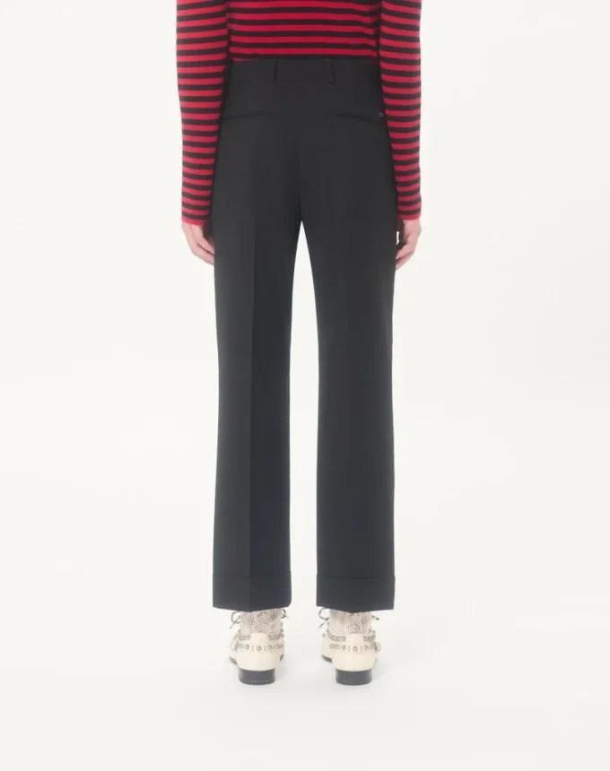 Valentino Wool Pants with Cuffs Valentino Wool Pants with Cuffs
