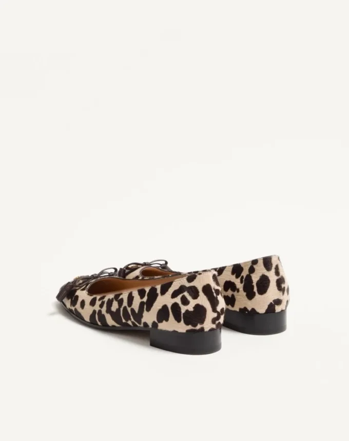 Valet Du Roi Ballerina In Pony-Effect Calfskin 25Mm