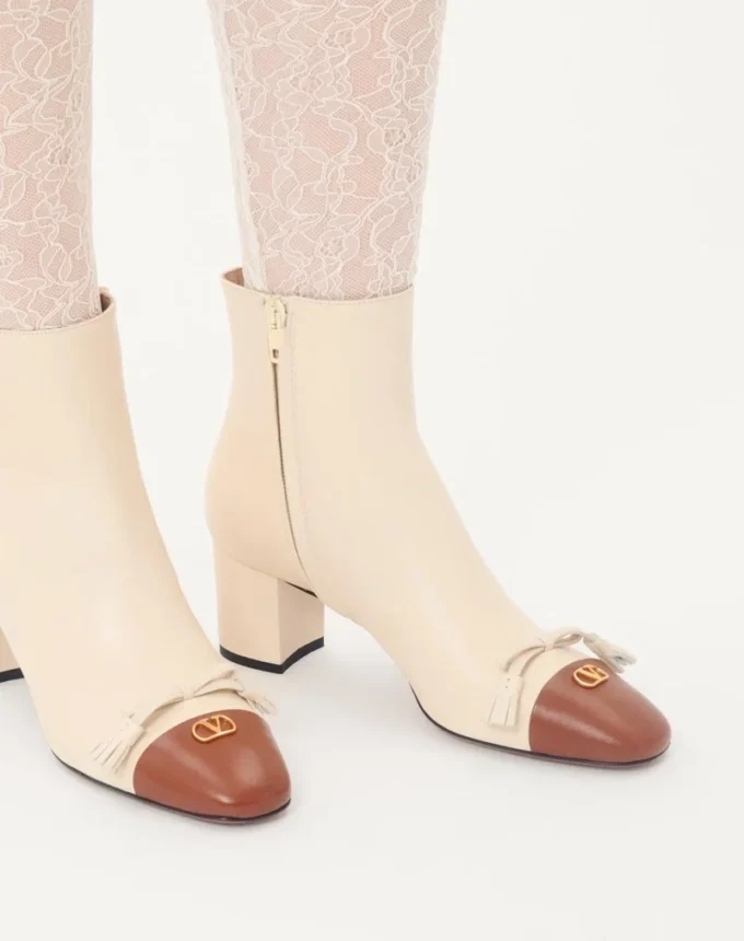 Valet Du Roi Kidskin Leather Ankle Boot 60Mm