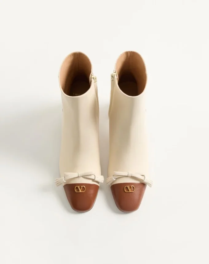 Valet Du Roi Kidskin Leather Ankle Boot 60Mm