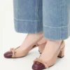 Valet Du Roi Kidskin Slingback Pumps 60Mm