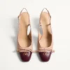 Valet Du Roi Kidskin Slingback Pumps 60Mm