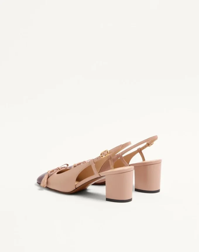 Valet Du Roi Kidskin Slingback Pumps 60Mm