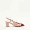 Valet Du Roi Kidskin Slingback Pumps 60Mm