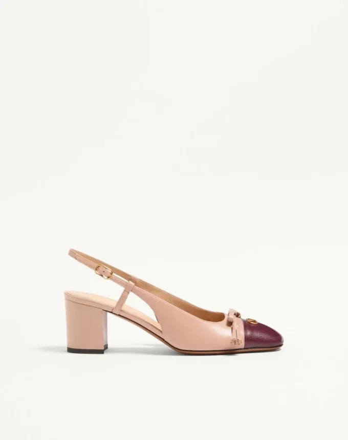 Valet Du Roi Kidskin Slingback Pumps 60Mm