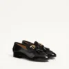 Vaniteux Calfskin and Split Leather Loafer