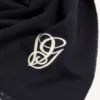 VG Wool Scarf With Embroidery
