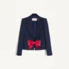 Viscose Jacket With Bow Viscose Jacket With Bow