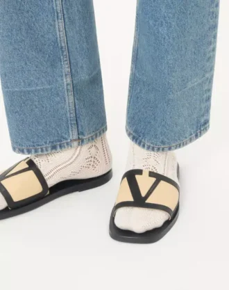 Viva Superstar Slide Sandal In Nappa Leather