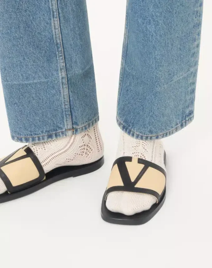 Viva Superstar Slide Sandal In Nappa Leather