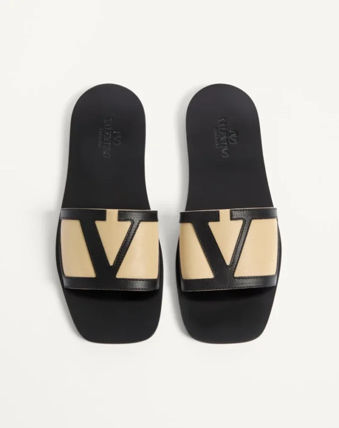 Viva Superstar Slide Sandal In Nappa Leather