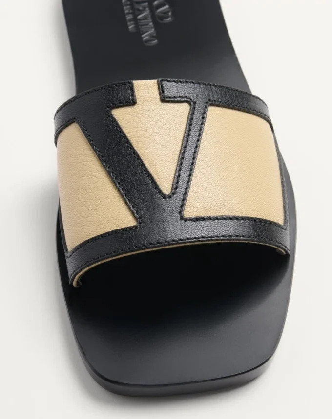 Viva Superstar Slide Sandal In Nappa Leather