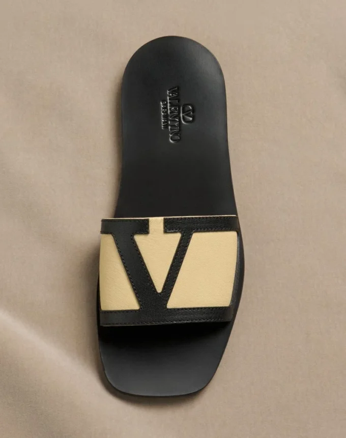 Viva Superstar Slide Sandal In Nappa Leather