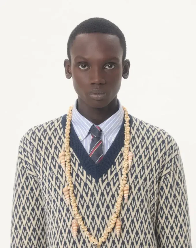 Vlogo Embroidered Cotton Shirt Vlogo Embroidered Cotton Shirt