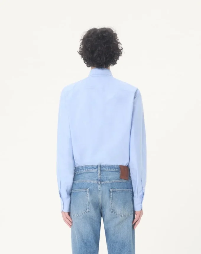 Vlogo Embroidered Cotton Shirt Vlogo Embroidered Cotton Shirt