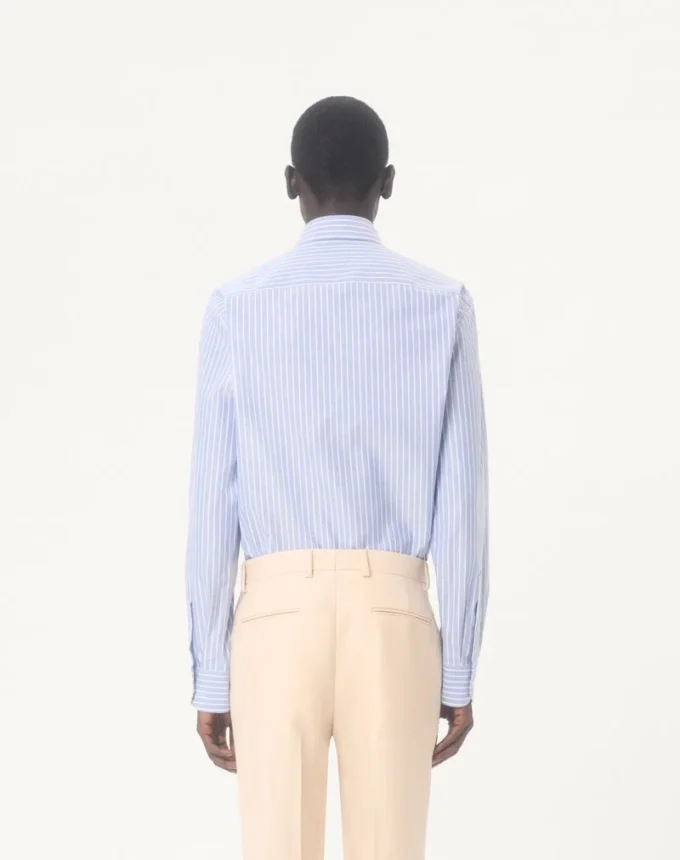 Vlogo Embroidered Cotton Shirt Vlogo Embroidered Cotton Shirt